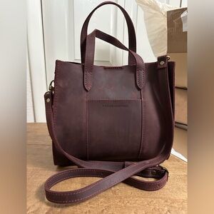 Portland Leather Merlot Lola Crossbody